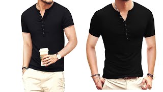 Top 10 Best Mens Henley Shirts You Can Buy on Amazon Right Now [upl. by Aidroc]