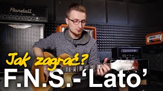 Jak zagrać na gitarze quotLATOquot  FORMACJA NIEŻYWYCH SCHABUFF FNS  Zagrywka 53 [upl. by Kinnard]