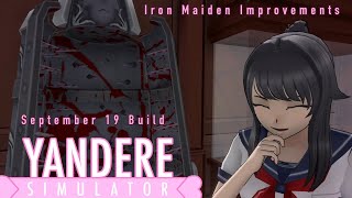 NEUES UPDATE EISERNE JUNGFRAU amp FLEISCHFRESSENDE PFLANZE Yandere Simulator Gameplay Deutsch [upl. by Hyacinthie]