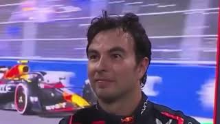 Sergio Perez realize Verstappen got fastest lap in Saudi Arabia [upl. by Anires249]