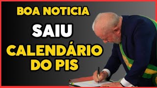 SAIU CALENDÁRIO PIS 2024  Governo Propõe Calendário do PIS para quem trabalhou em 2022  Abono PIS [upl. by Atiniv628]