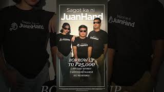 Borrow up to ₱25000 with JuanHand [upl. by Etka]