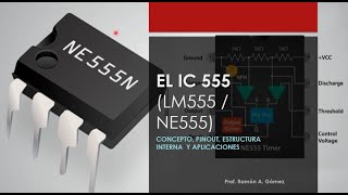 EL IC 555 ORIGEN ESTRUCTURA Y FUNCIONAMIENTO [upl. by Samoht]