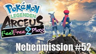 Nebenmission 52  Evolis Entwicklungen  PokémonLegenden Arceus [upl. by Ahsuatan]