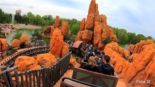 Paris  Big Thunder Mountain Coaster Ride  Disneyland Paris [upl. by Hi]