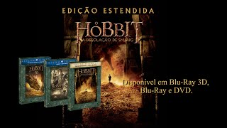 O Hobbit A Desolação de Smaug  Edição Estendida Bluray 3D Bluray e DVD  Clip Movimento [upl. by Torras]