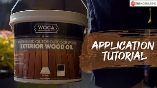 WOCA Exterior Wood Oil [upl. by Dianemarie715]