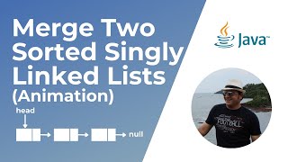 Merge Two Sorted Lists  Animation  Leetcode 21  Coding Interview Question [upl. by Elvia]