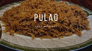 Pulao RiceQuick And Easy Recipe Plain Rice Recipe Pakistani IndianAfghaniArabic [upl. by Kelli782]