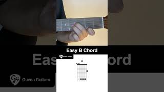 How to play the quotB chordquot  Easy Beginner Guitar Lessons w demonstration [upl. by Eugilegna953]