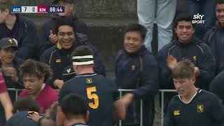 Secondary Schools Rugby Auckland Grammar v Kings College Full Game 2021 [upl. by Yrod915]