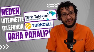 Neden İnternette Türk Telekom Telefonda Turkcell Daha Pahalı  Hakim Operatör Nedir [upl. by Lundt]