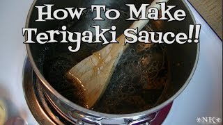 Teriyaki Sauce Noreens Kitchen [upl. by Arsuy]