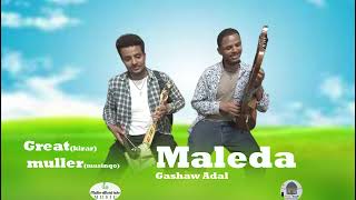 Maleda Gashaw Adal old song instrumental performed by Yibeltal Genetu amp Mulugeta Shitie [upl. by Mir700]