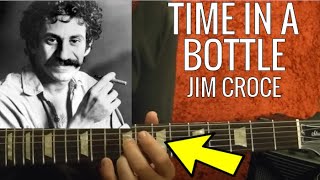 Time In a Bottle  Jim Croce  Guitar Lesson [upl. by Anne590]