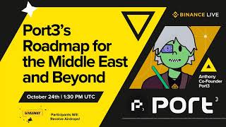 Port3’s Roadmap for the Middle East and Beyond [upl. by Dorine]