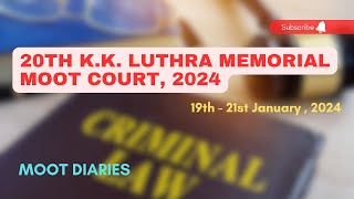 20th K K Luthra Memorial Moot Court Competition 2024 [upl. by Eisele148]