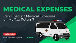 Can I Deduct my Medical Expenses on My Taxes  IRS Form 1040 Tutorial [upl. by Aihseyk]