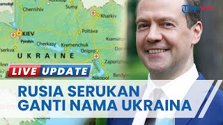 Eks Presiden Rusia Balas Zelensky Dmitry Medvedev Usulkan Ganti Nama Ukraina Jadi Mirip Nazi [upl. by Ahsenom704]