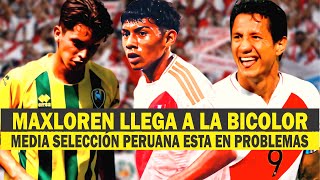 MAXLOREN CASTRO LLEGA A LA SELECCIÓN PERUANA TENEMOS MEDIA SELECCIÓN EN PELIGRO DE SER SUSPENDIDOS [upl. by Ynottirb]