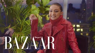 Gigi Hadid Shares 5 Things You Didnt Know About Her  The Last Five  Harpers BAZAAR [upl. by Fifi249]