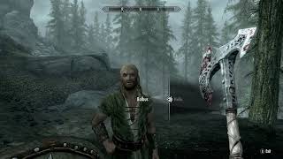 Skyrim Balbus Random Encounter [upl. by Alamap]