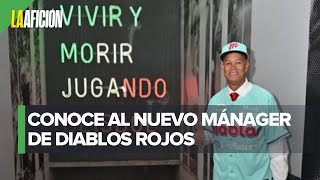 Diablos Rojos del México presenta a Lorenzo Bundy como su nuevo mánager [upl. by Gilles]