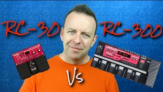 Boss RC30 vs Boss RC300 Loop Pedal [upl. by Whitman]