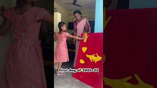 first day in schoolcelestial high schoolsiricillatrendingytshortsviralpls do subscribe [upl. by Harihat]