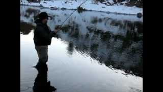 Fly Fishing Winter Rivers with Kevin Van Bueren [upl. by Lucio]