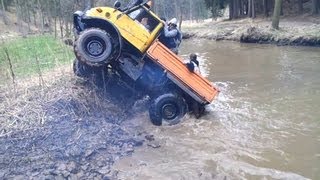 Mercedes Unimog extreme off road compilation [upl. by Llehcam]