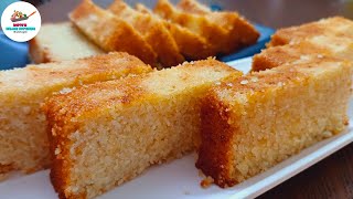 Iyengar style rava cake  Eggless Rava Cake Recipe I सूजी केक I Eggless Semolina Cake [upl. by Hurst361]