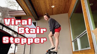 Viral Stair Stepper Review amp CHALLENGE [upl. by Cy923]