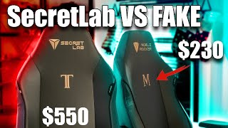 Secretlab Titan Evo 550 vs NobleRocker 230 Gaming Chair [upl. by Bruis]