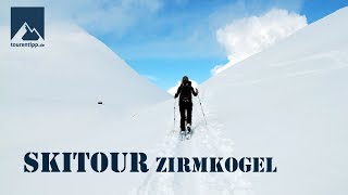 Skitour Zirmkogel  Kitzbüheler Alpen  tourentippcom [upl. by Lyons]