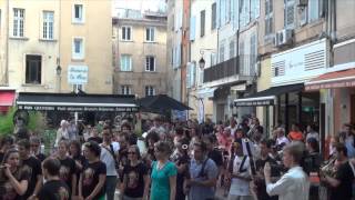 6 août 2013  Flashmob quotChevauchée des Walkyriesquot [upl. by Gnilyarg886]