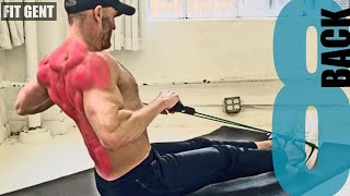 8 Back Exercises for Resistance Bands  NO ATTACHING [upl. by Nylevol]