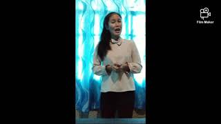 Talumpati tungkol sa korapsyon  Girel Anne Pasion [upl. by Nekcarb]