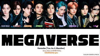 KARAOKE Stray Kids MEGAVERSE  You As A Member  9 Members Ver [upl. by Rolyak612]