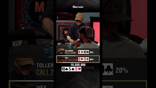 IVEY’s BAD BEAT wsop [upl. by Amehr797]