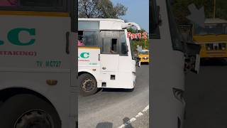 SETC bus in sharp curve u turn ghat road tough situation drivingskills buslovers [upl. by Frodin277]