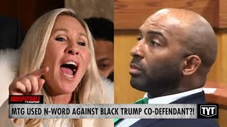 MTG Accused Of Calling Black Trumper The NWord [upl. by Namrehs194]