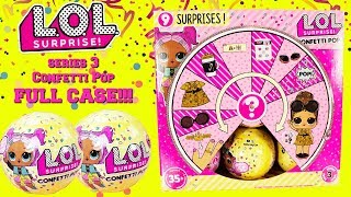 LOL SURPRISE Series 3 Confetti Pop FULL CASE [upl. by Esra]