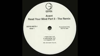 Avant  Read Your Mind Part II Acapella [upl. by Kcinimod]