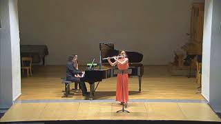 Hindemith Flute sonata  Francesca Bruno FL Leonardo Bartelloni PF [upl. by Gerty]