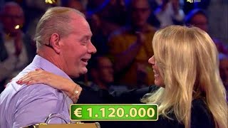 Krijn wint ruim een miljoen bij Linda de Mol  POSTCODE LOTERIJ MILJOENENJACHT [upl. by Stortz]