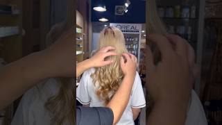 Hair balayage hair colour light youtubeshorts balayage hilarious [upl. by Nnylear963]