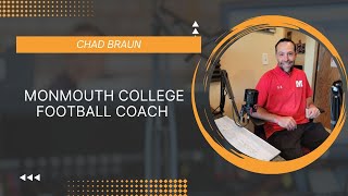 Monmouth College Football Coach Chad Braun on the Teams Road Win Against Chicago [upl. by Yrolg]