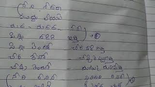 Chinnalludu movie kurradu baboy song notation with swaras by vijaya [upl. by Vastha565]