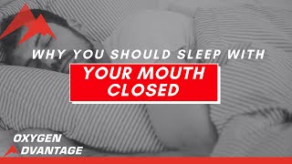 Why You Should Sleep With Your Mouth Closed [upl. by Reg]